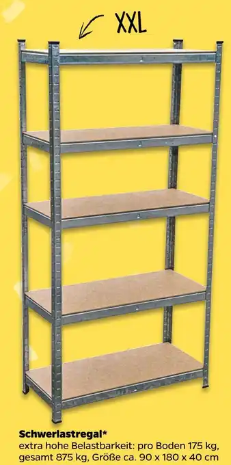 NETTO Schwerlastregal xxl Angebot