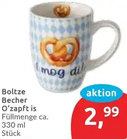 Budni Boltze Becher O'zapft is Angebot