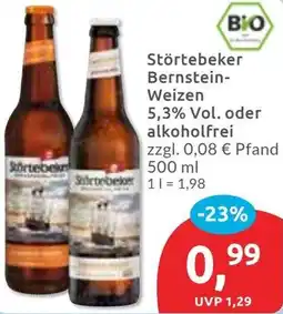 Budni Störtebeker Bernstein Weizen 5,3% Vol. oder alkoholfrei Angebot