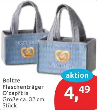 Budni Boltze Flaschenträger O'zapft is Angebot