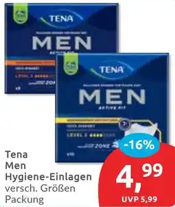 Budni Tena Men Hygiene-Einlagen Angebot