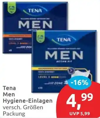 Budni Tena Men Hygiene-Einlagen Angebot