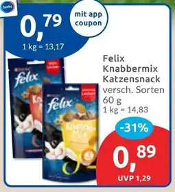 Budni Felix Knabbermix Katzensnack Angebot