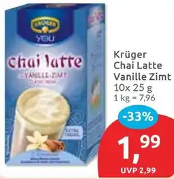Budni Krüger Chai Latte Vanille Zimt Angebot