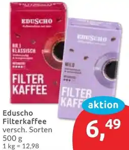 Budni Eduscho Filterkaffee Angebot