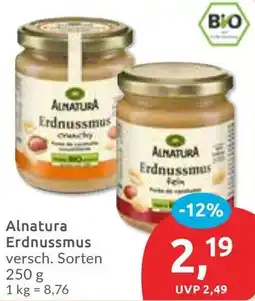 Budni Alnatura Erdnussmus Angebot