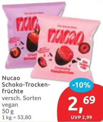 Budni Nucao Schoko-Trockenfrüchte Angebot