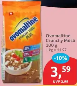 Budni Ovomaltine Crunchy Müsli Angebot