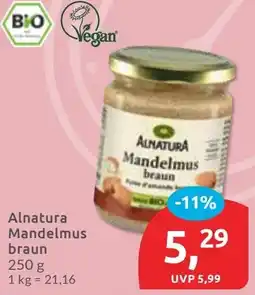 Budni Alnatura Mandelmus braun Angebot