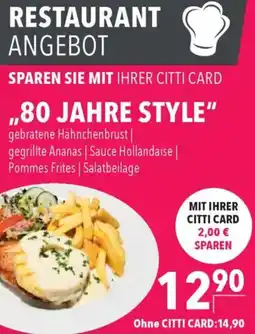 CITTI Markt ,,80 JAHRE STYLE" Angebot