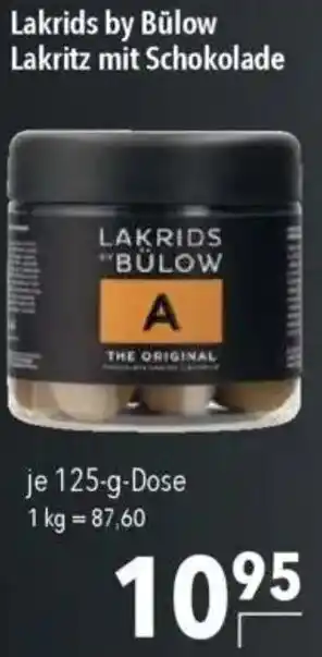 CITTI Markt Lakrids by Bülow Lakritz mit Schokolade Angebot