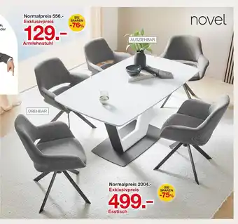 Möbelzentrum Pforzheim Novel esstisch mit funktion Angebot