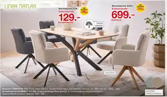Möbelzentrum Pforzheim Linea natura esszimmer Angebot