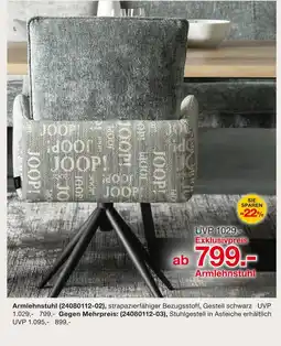 Möbelzentrum Pforzheim Joop! armlehnstuhl Angebot