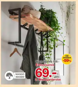 Möbelzentrum Pforzheim Wandgarderobe Angebot