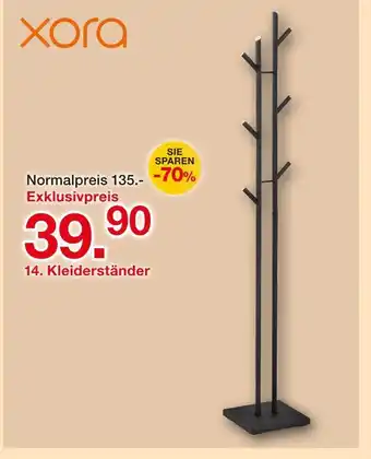 Möbelzentrum Pforzheim Xora kleiderständer Angebot