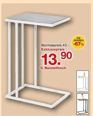 Möbelzentrum Pforzheim Beistelltisch Angebot