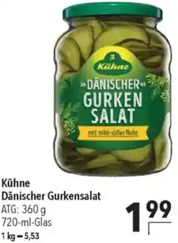 CITTI Markt Kühne Dänischer Gurkensalat Angebot