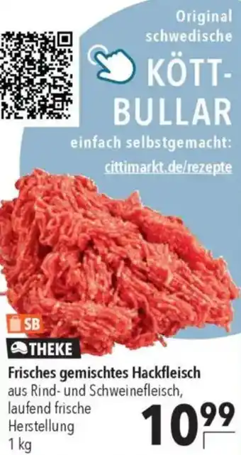 CITTI Markt Frisches gemischtes Hackfleisch Angebot