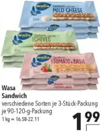 CITTI Markt Wasa Sandwich Angebot