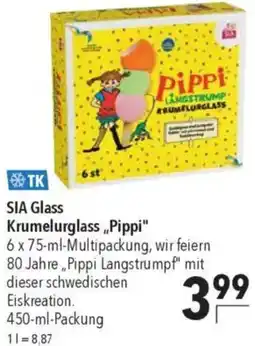 CITTI Markt SIA Glass Krumelurglass „Pippi" Angebot