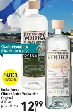 CITTI Markt Koskenkorva Climate Action Vodka oder Original Angebot