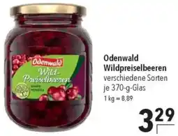 CITTI Markt Odenwald Wildpreiselbeeren Angebot