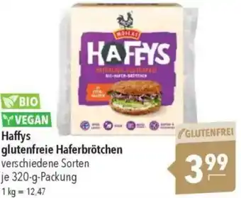 CITTI Markt Haffys glutenfreie Haferbrötchen Angebot
