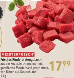CITTI Markt MEISTERFRISCH Frisches Rinderbratengulasch Angebot