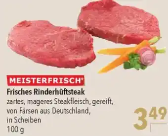 CITTI Markt MEISTERFRISCH Frisches Rinderhüftsteak Angebot