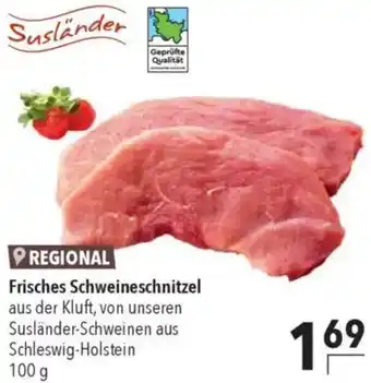 CITTI Markt Frisches Schweineschnitzel Angebot