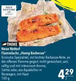 CITTI Markt Neue Nottorf Flammlachs, ,Honig-Barbecue" Angebot