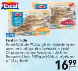 CITTI Markt Escal Grillfische Angebot