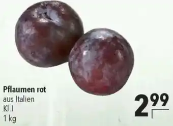 CITTI Markt Pflaumen rot Angebot