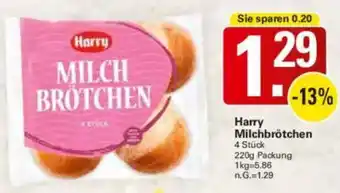 WEZ Harry Milchbrötchen Angebot