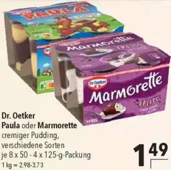 CITTI Markt Dr. Oetker Paula oder Marmorette Angebot