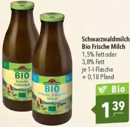 CITTI Markt Schwarzwaldmilch Bio Frische Milch Angebot