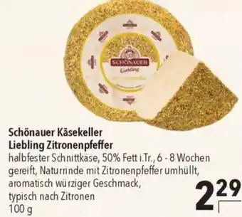 CITTI Markt Schönauer Käsekeller Liebling Zitronenpfeffer Angebot