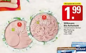 WEZ Wiltmann Bio Aufschnitt Angebot