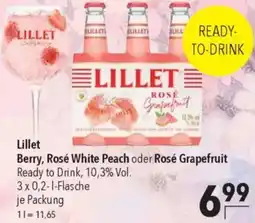 CITTI Markt Lillet Berry, Rosé White Peach oder Rosé Grapefruit Angebot