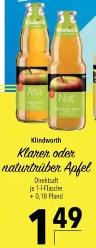 CITTI Markt Klindworth Klarer oder naturtrüber Apfel Angebot