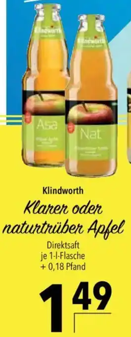 CITTI Markt Klindworth Klarer oder naturtrüber Apfel Angebot
