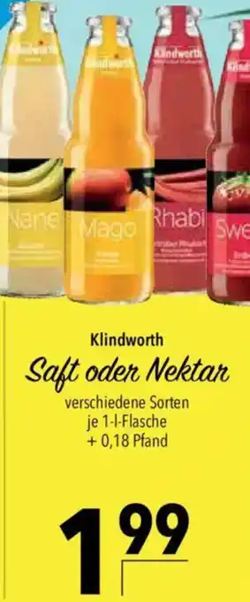 CITTI Markt Klindworth Saft oder Nektar Angebot