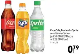 CITTI Markt Coca-Cola, Fanta oder Sprite Angebot