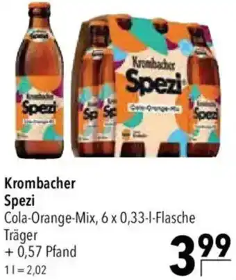 CITTI Markt Krombacher Spezi Angebot
