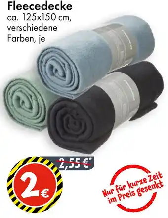 TEDi Fleecedecke Angebot