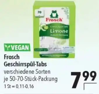 CITTI Markt Frosch Geschirrspül-Tabs Angebot