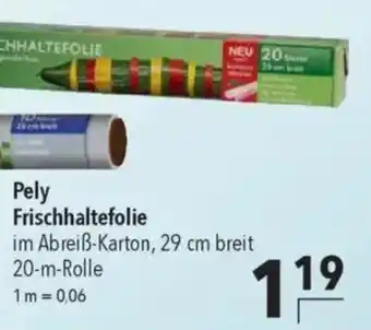 CITTI Markt Pely Frischhaltefolie Angebot