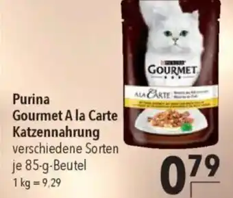 CITTI Markt Purina Gourmet A la Carte Katzennahrung Angebot