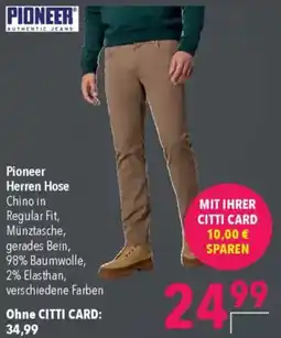 CITTI Markt Pioneer Herren Hose Angebot